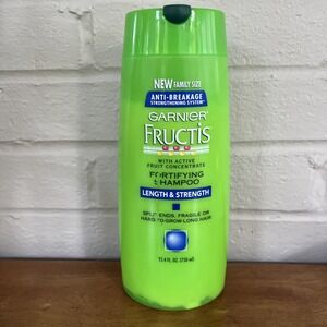 Garnier Fructis Length And Strength Shampoo, Hard To Grow Hair‎ 25.4 Oz HTF RARE